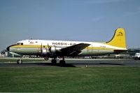 Photo: Nordic Air, Douglas C-54 Skymaster, LN-MOB