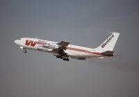 Photo: Western Airlines, Boeing 720, N93146