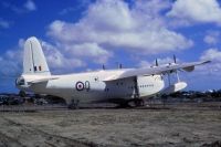 Photo: Royal New Zealand Air Force RNZAF, Shorts Brothers Sunderland Flyingboat, NZ4115