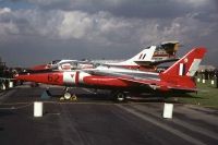 Photo: Royal Air Force, Folland Gnat, XS110