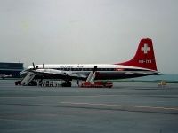 Photo: Globe Air, Bristol Britannia 310, HB-ITB