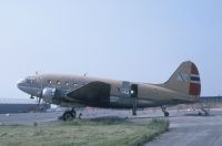 Photo: Fred Olsen Airtransport, Curtiss C-46 Commando, LN-POS