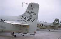 Photo: United States Navy, Douglas A-1 Skyraider, 134567