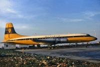 Photo: Monarch Airlines, Bristol Britannia 310, G-AOVL