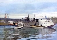 Photo: Qantas, Shorts Brothers S-23C Empire Class Flyingboat, VH-ABA