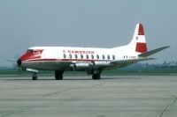 Photo: Cambrian Airways, Vickers Viscount 700, G-AMON